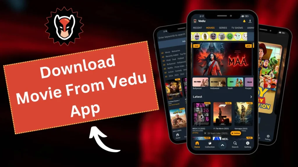 Download Movies from Vedu App